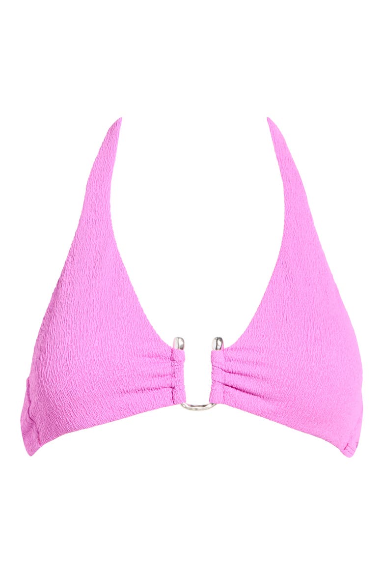 Firenze Jill Alanna Triangle Bikini Top, Alternate, color, PINK