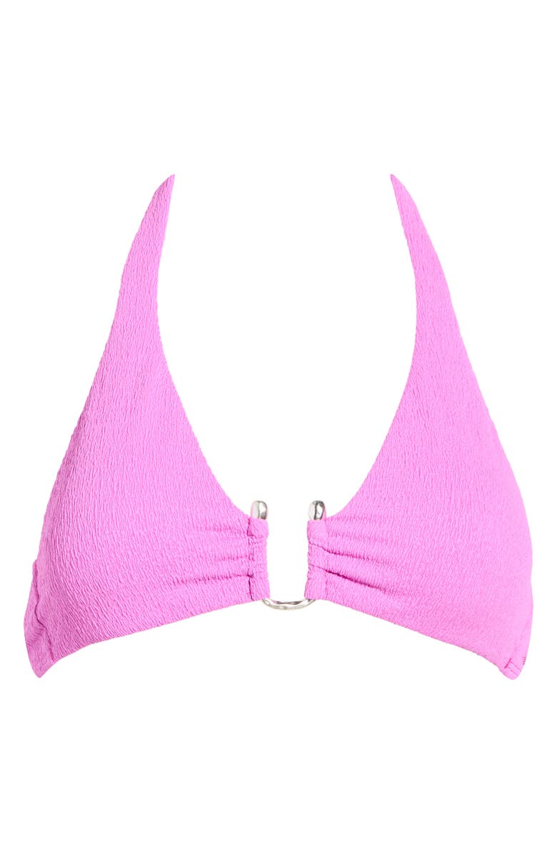 ViX Paula Hermanny Firenze Jill Alanna Triangle Bikini Top, Alternate, color, Pink