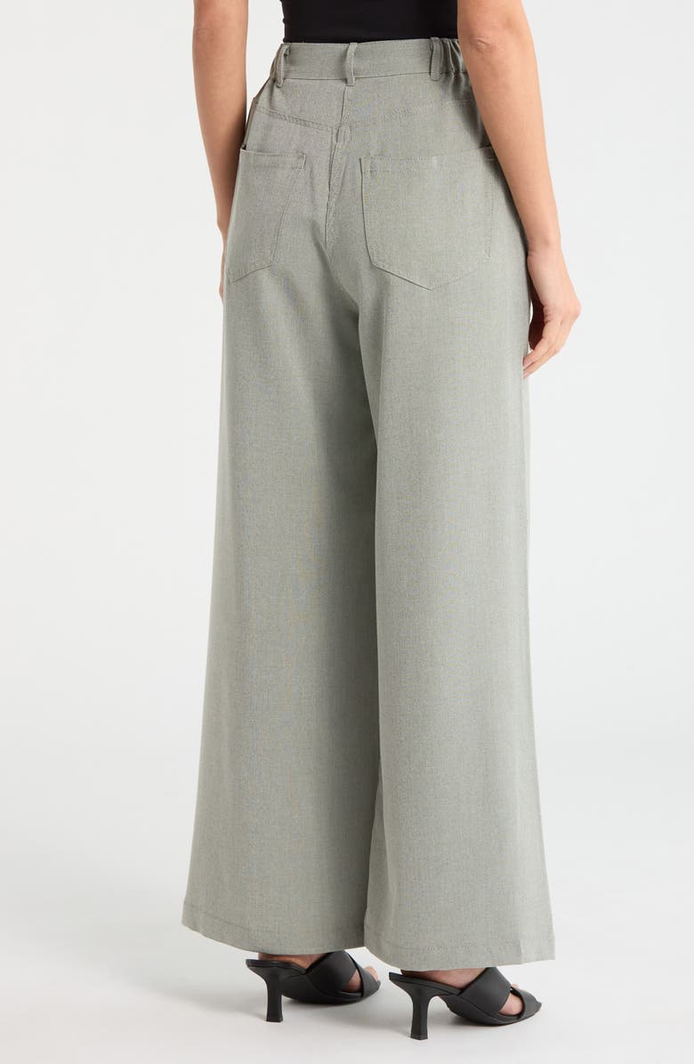 MAX STUDIO Wide Leg Pants, Alternate, color, Sage