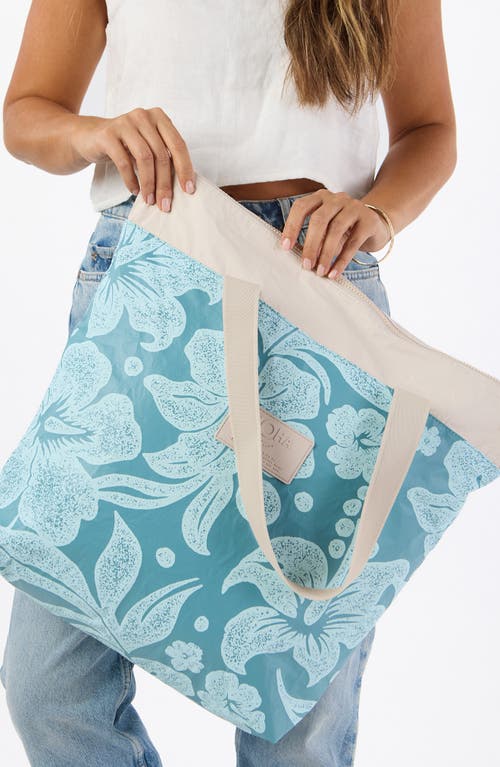 Aloha Collection Day Tripper Breezy Water Resistant Tyvek® Tote In Blue