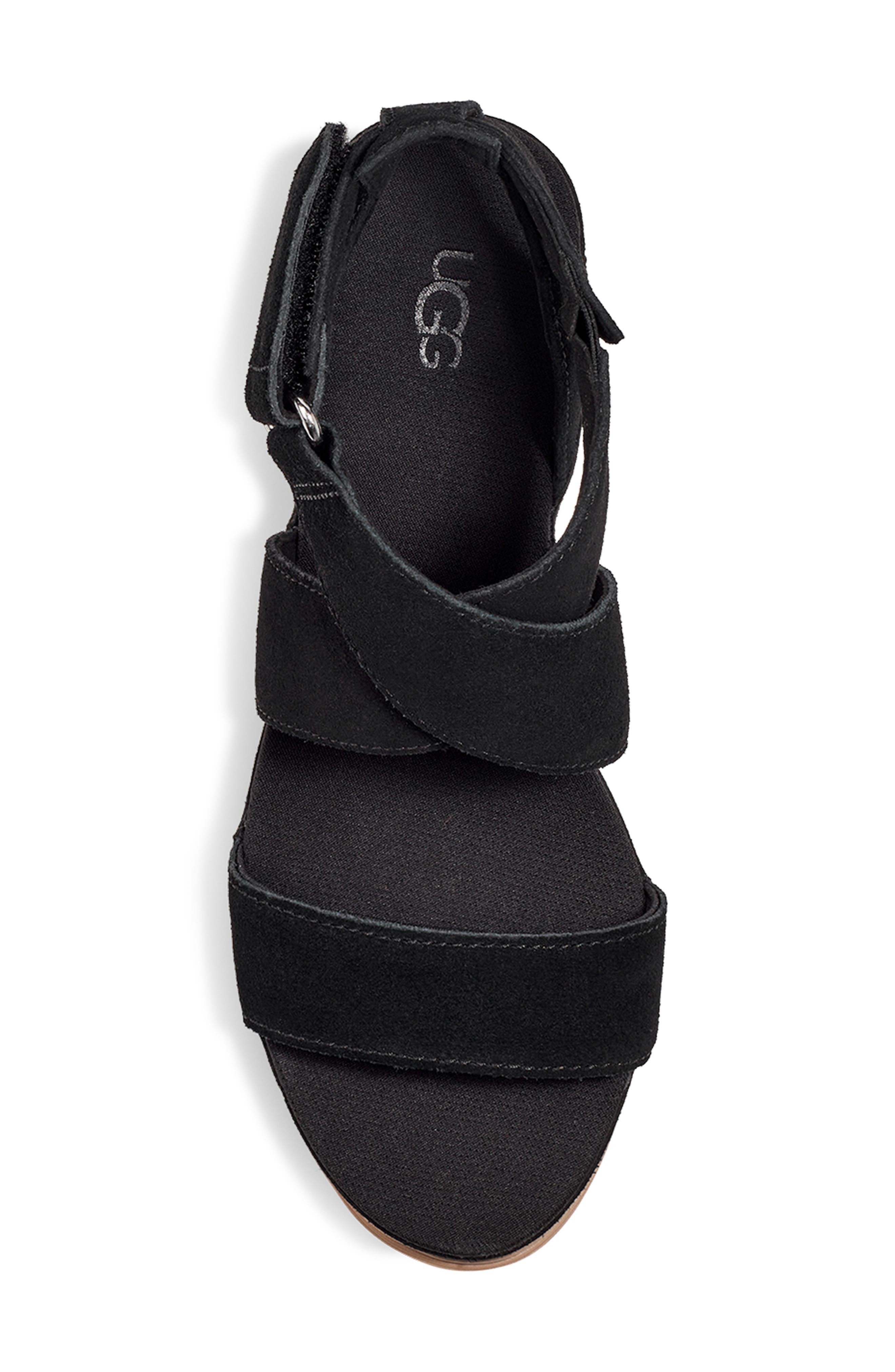 UGG<sup>®</sup> Ileana Espadrille Wedge Sandal, Alternate, color, 