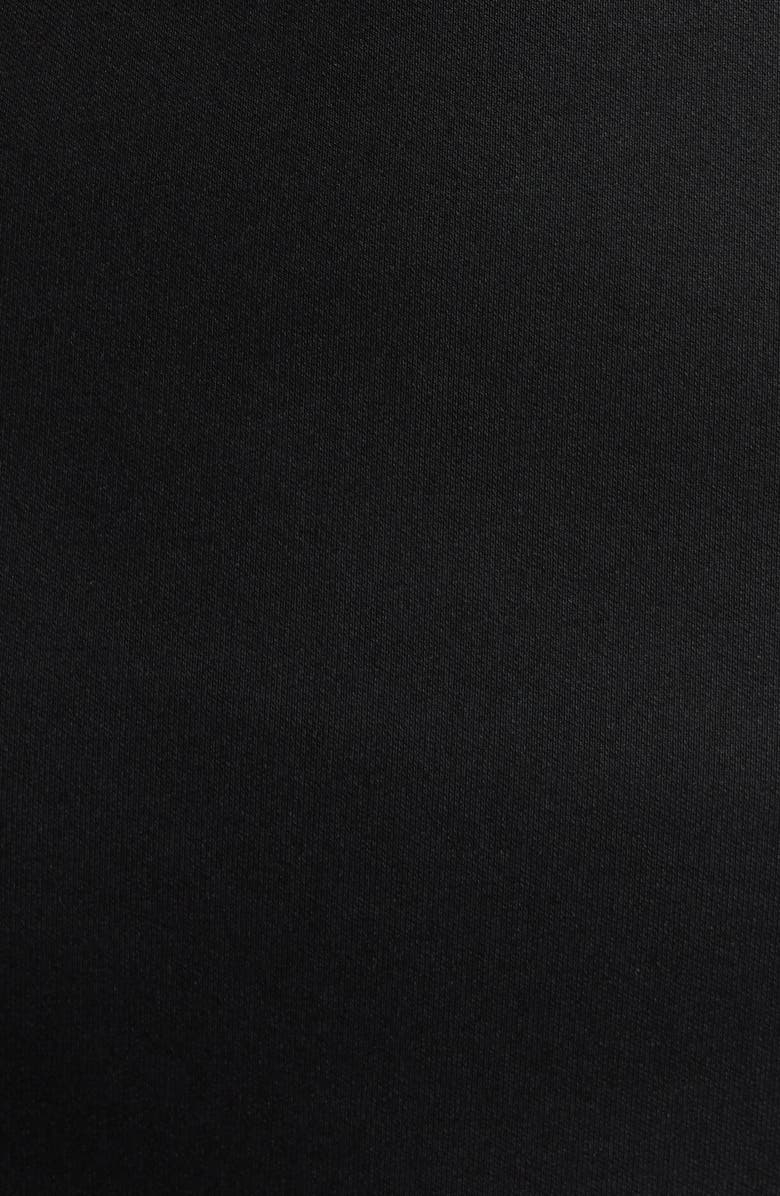 Anne Klein Ruffle Off the Shoulder Scuba Crepe Cocktail Dress, Alternate, color, Anne Black