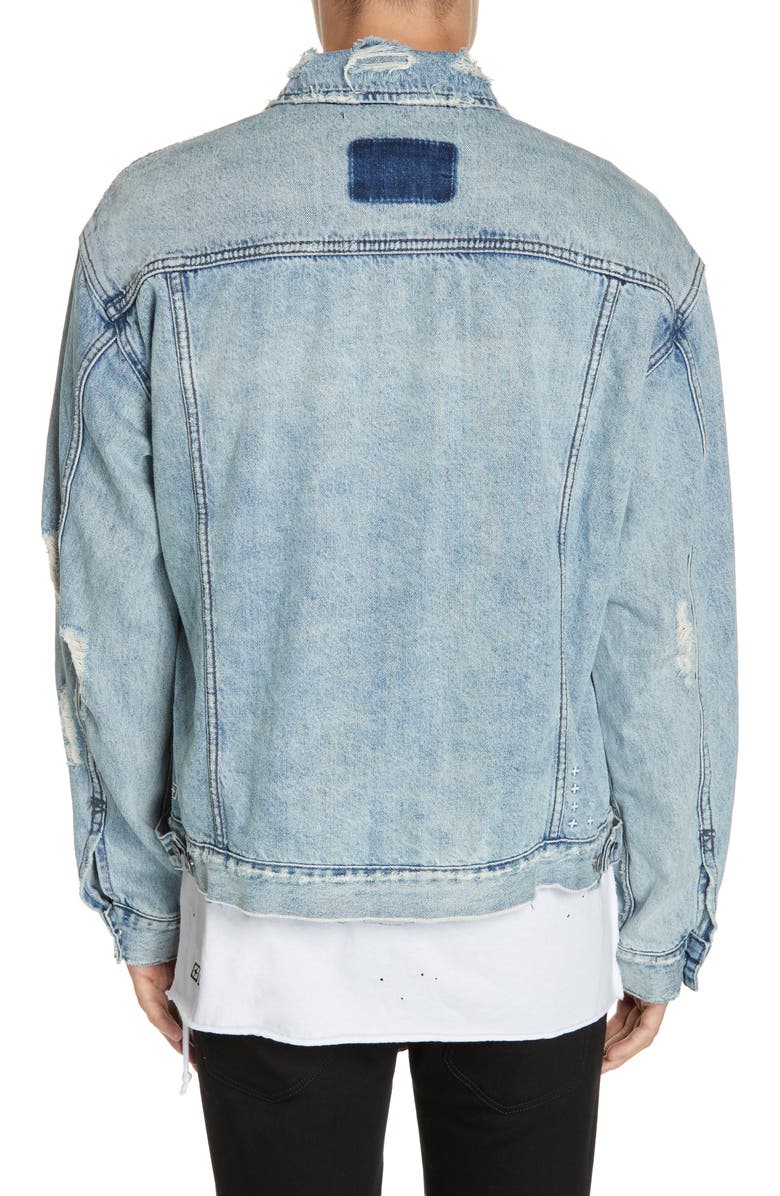Ksubi Oh G Oversize Denim Jacket, Alternate, color, 