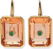Lizzie Fortunato Emerald Cut Tile Earrings