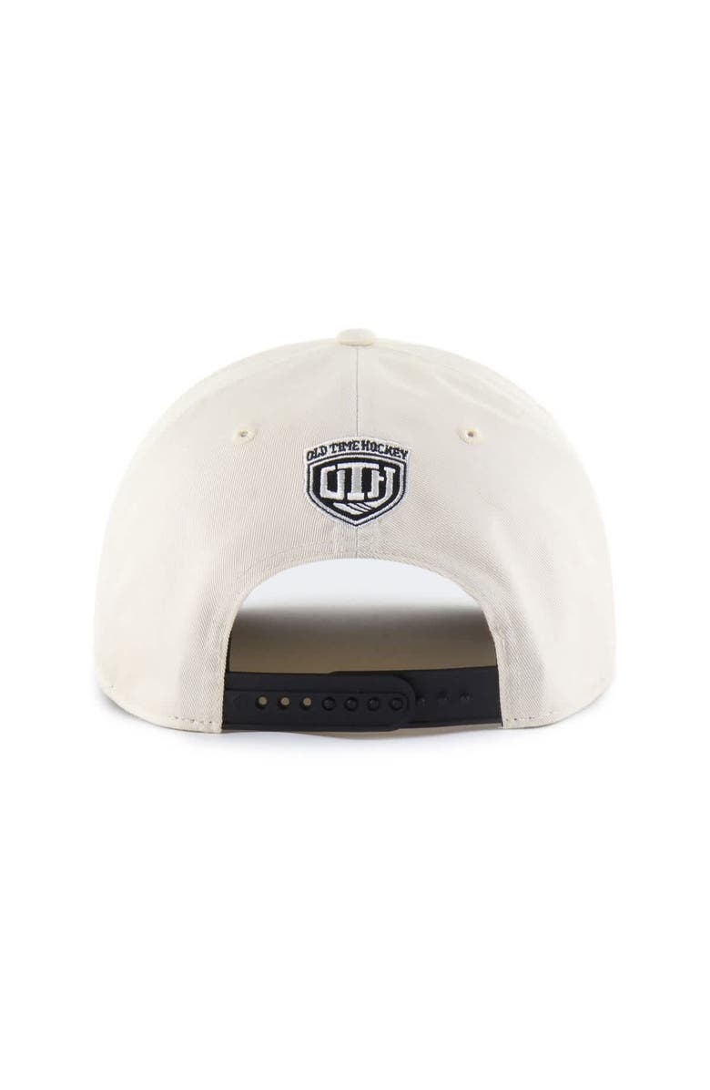 '47 Men's '47  Cream/Black Vegas Golden Knights Expansion Debut Two-Tone Hitch Adjustable Hat, Alternate, color, Cream