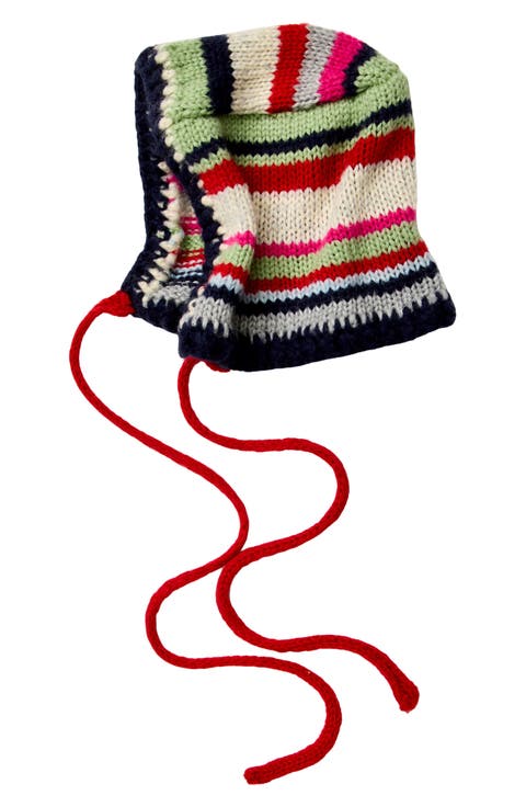Evie Striped Knit Hat