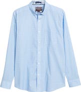 Johnston & Murphy Diamond Print Button-Up Shirt
