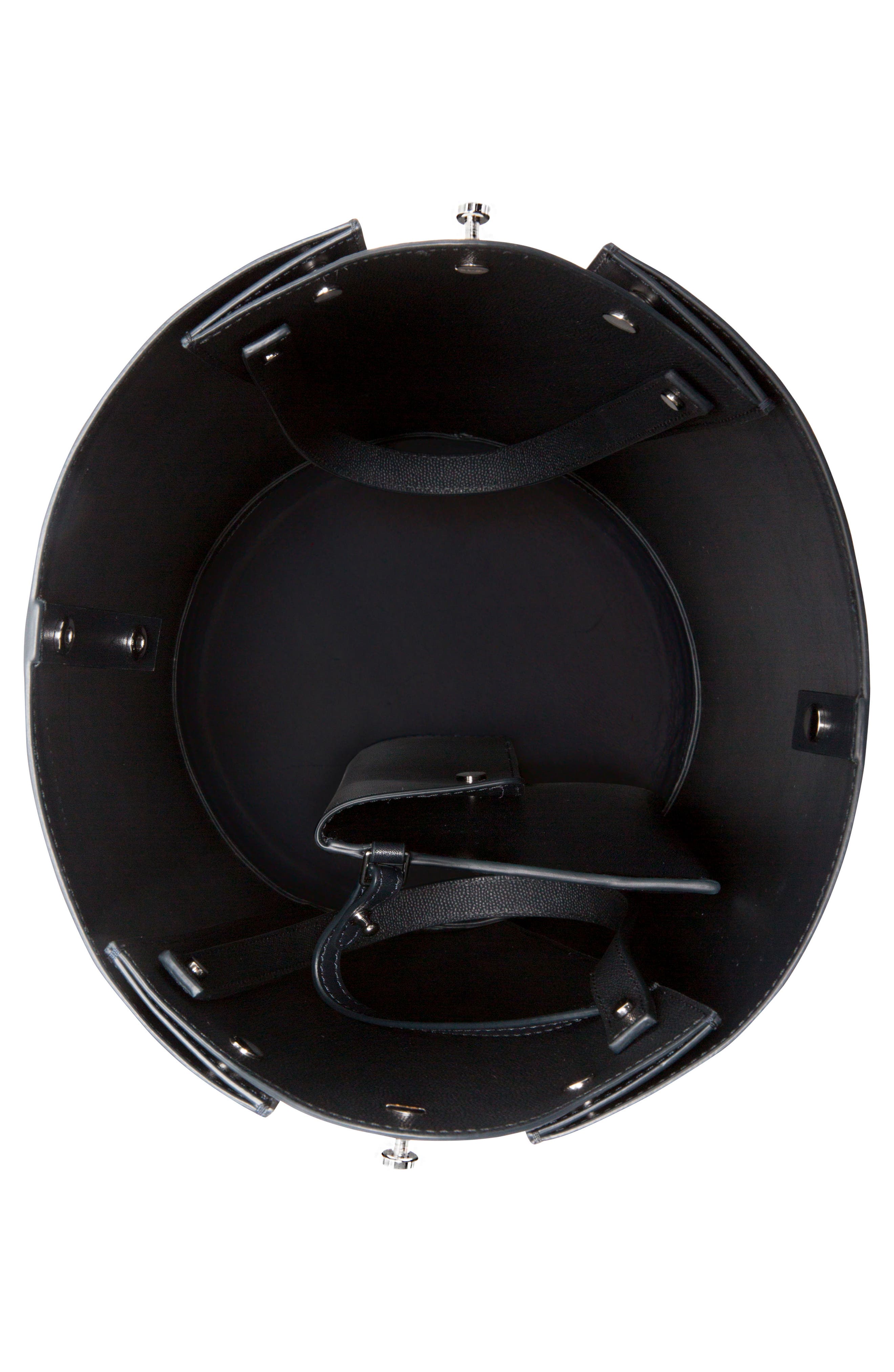 Danse Lente Mini Lorna Leather Bucket Bag, Alternate, color, 