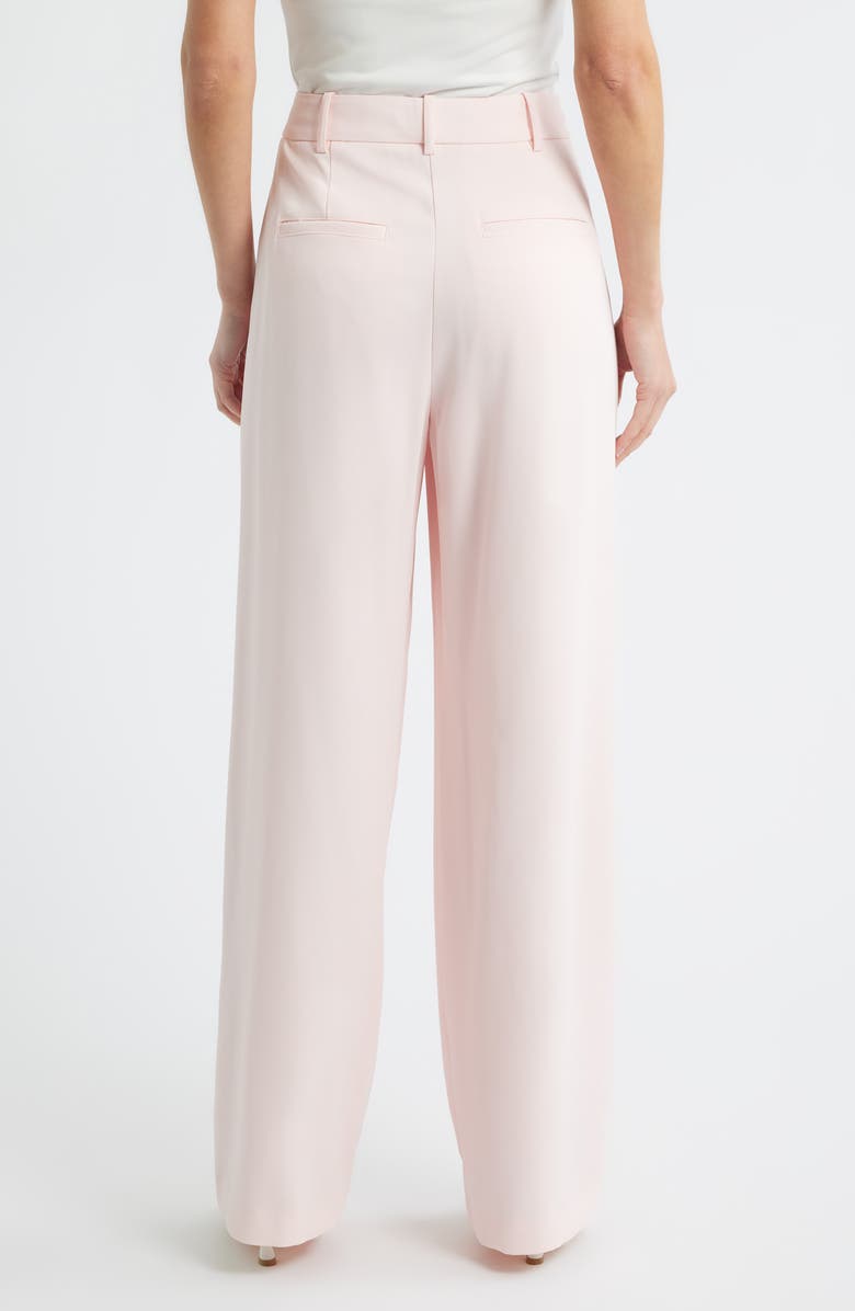 French Connection Harrie Wide Leg Suiting Pants, Alternate, color, Soft Blush