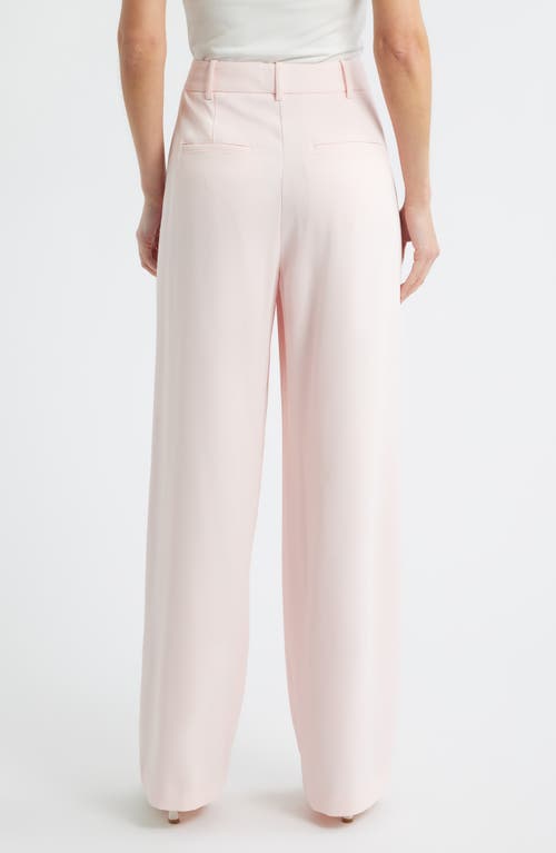 French Connection Harrie Wide Leg Suiting Pants In Pink
