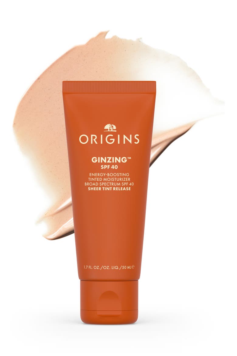 GinZing™ SPF 40 Energy-Boosting Tinted Moisturizer, Main, color, SHADE 1