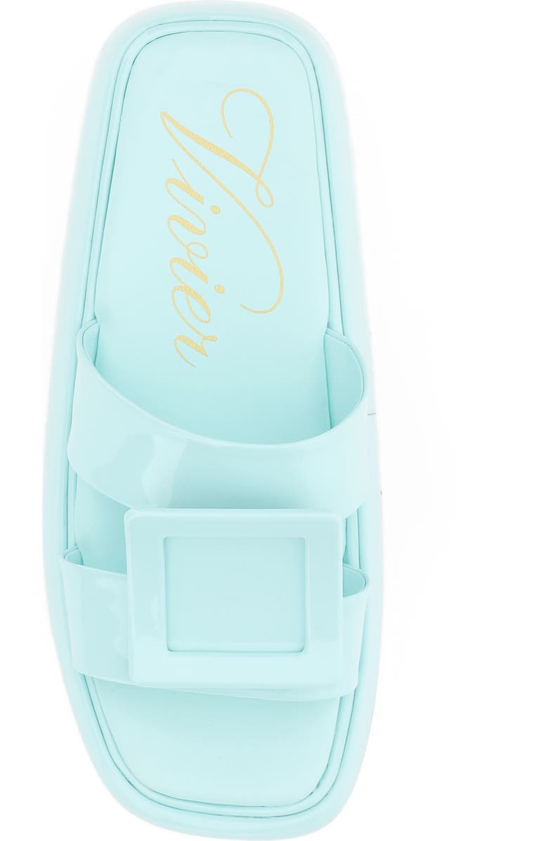 Roger Vivier Vivier Buckle Slide Sandal, Alternate, color,