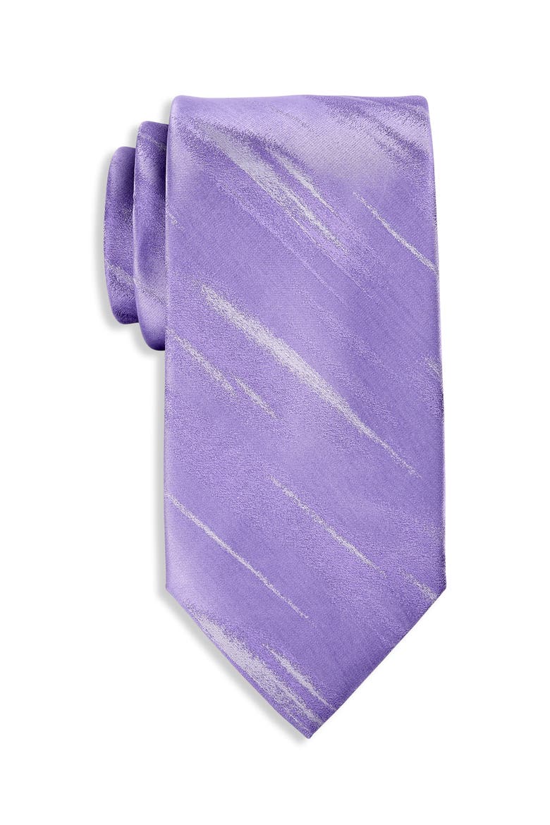 Big & Tall Spring Wave Tie, Main, color, PURPLE
