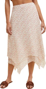 WISHLIST Double Layer Midi Skirt