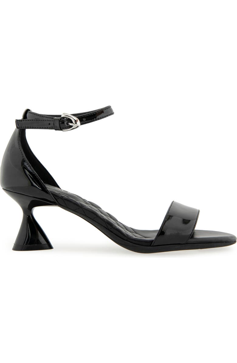Aerosoles Jazzy Ankle Strap Sandal, Alternate, color, Black Patent Faux Leather
