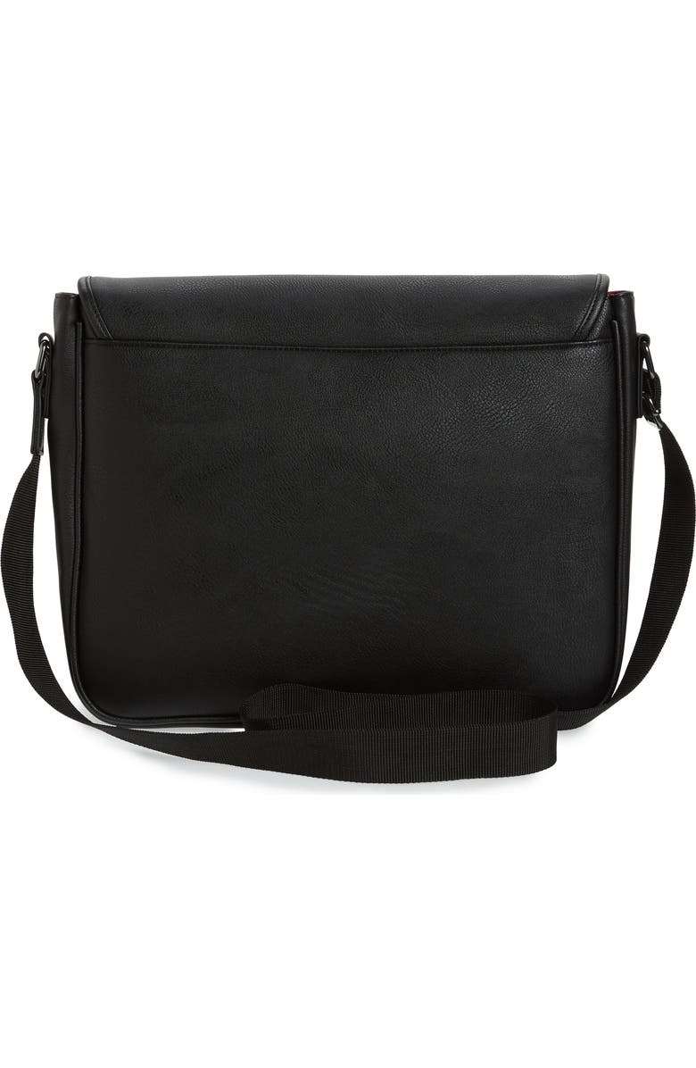 Ted Baker London Tabec Faux Leather Messenger Bag, Alternate, color,