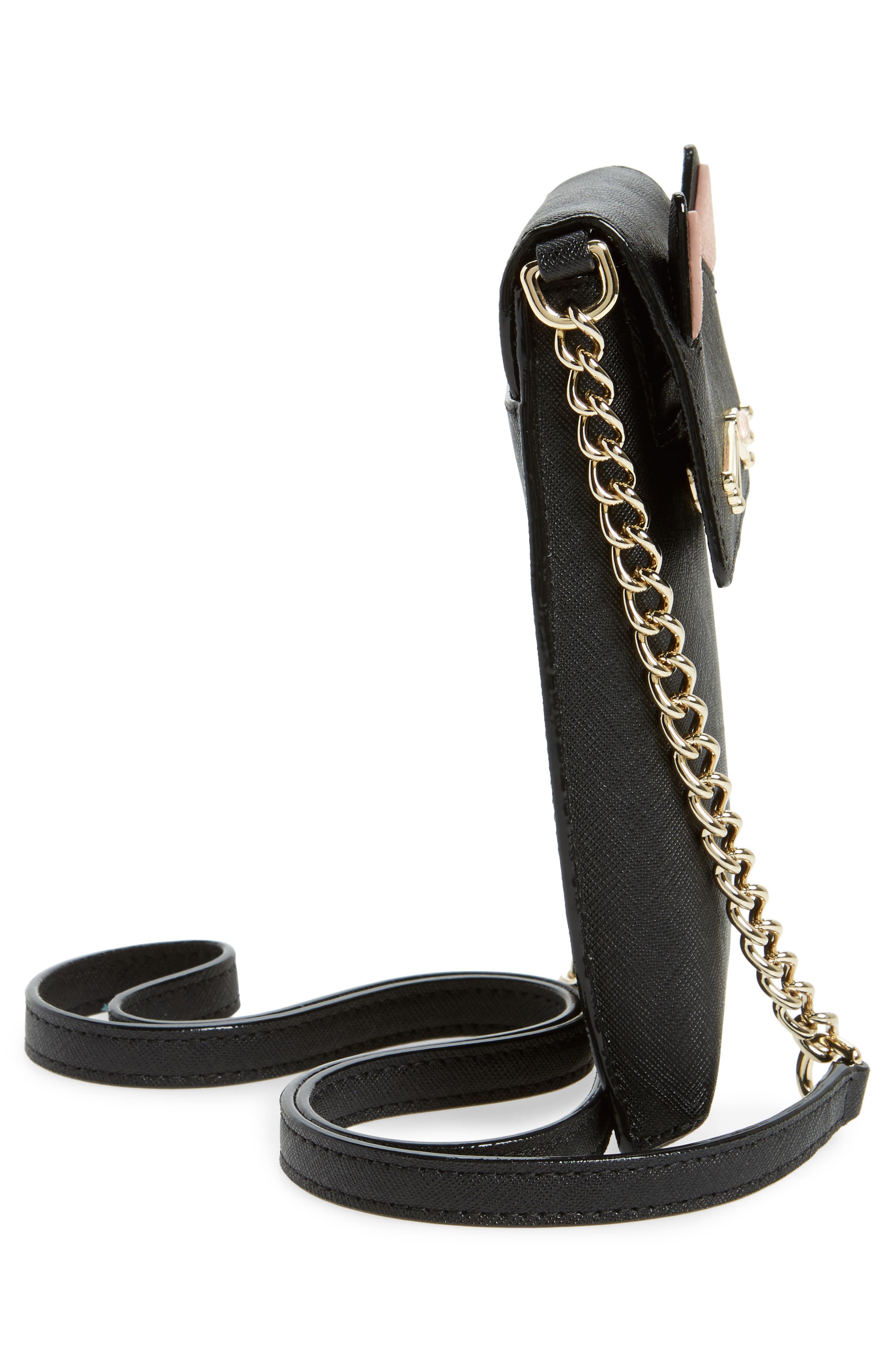 Kate Spade New York cat smartphone crossbody bag, Alternate, color, 