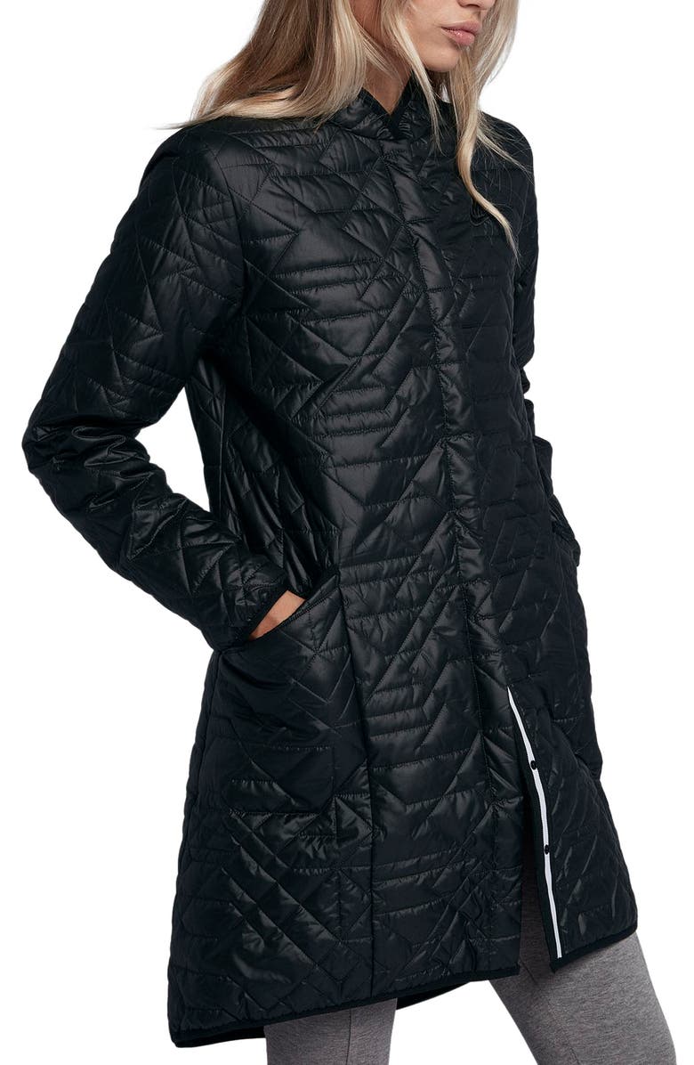 Nike Sportswear Quilted Women's Parka, Alternate, color, 