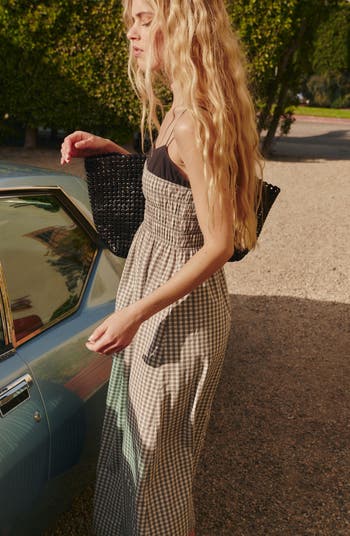 Primrose Gingham A-Line Dress