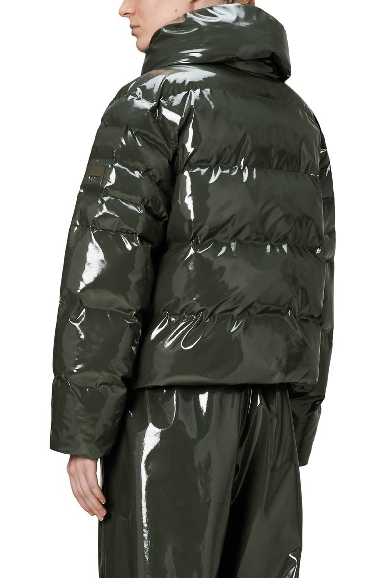 Alta Vision Short Windproof & Waterproof Puffer Jacket, Alternate, color, SWAMP