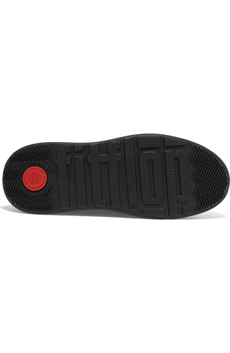 FitFlop F-Mode Lace-Up Leather Flatform Combat Boot, Alternate, color,