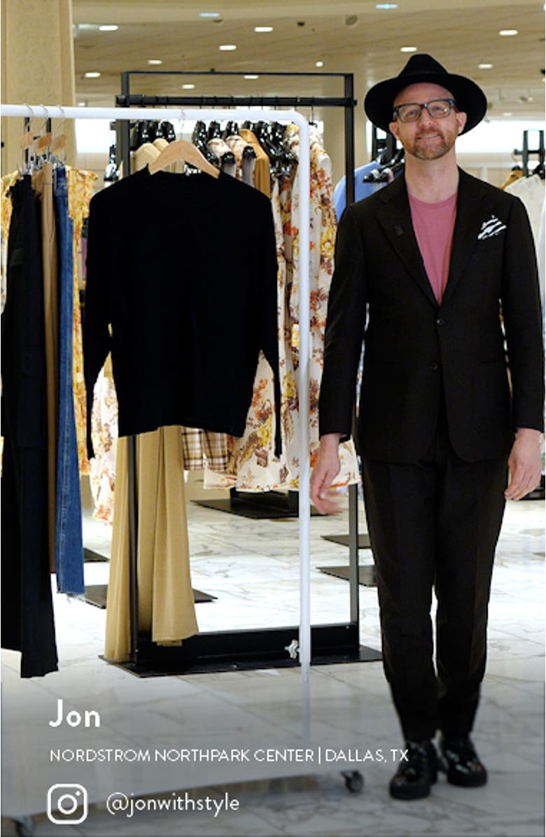 Darya Distressed Cotton Sweater, sales video thumbnail