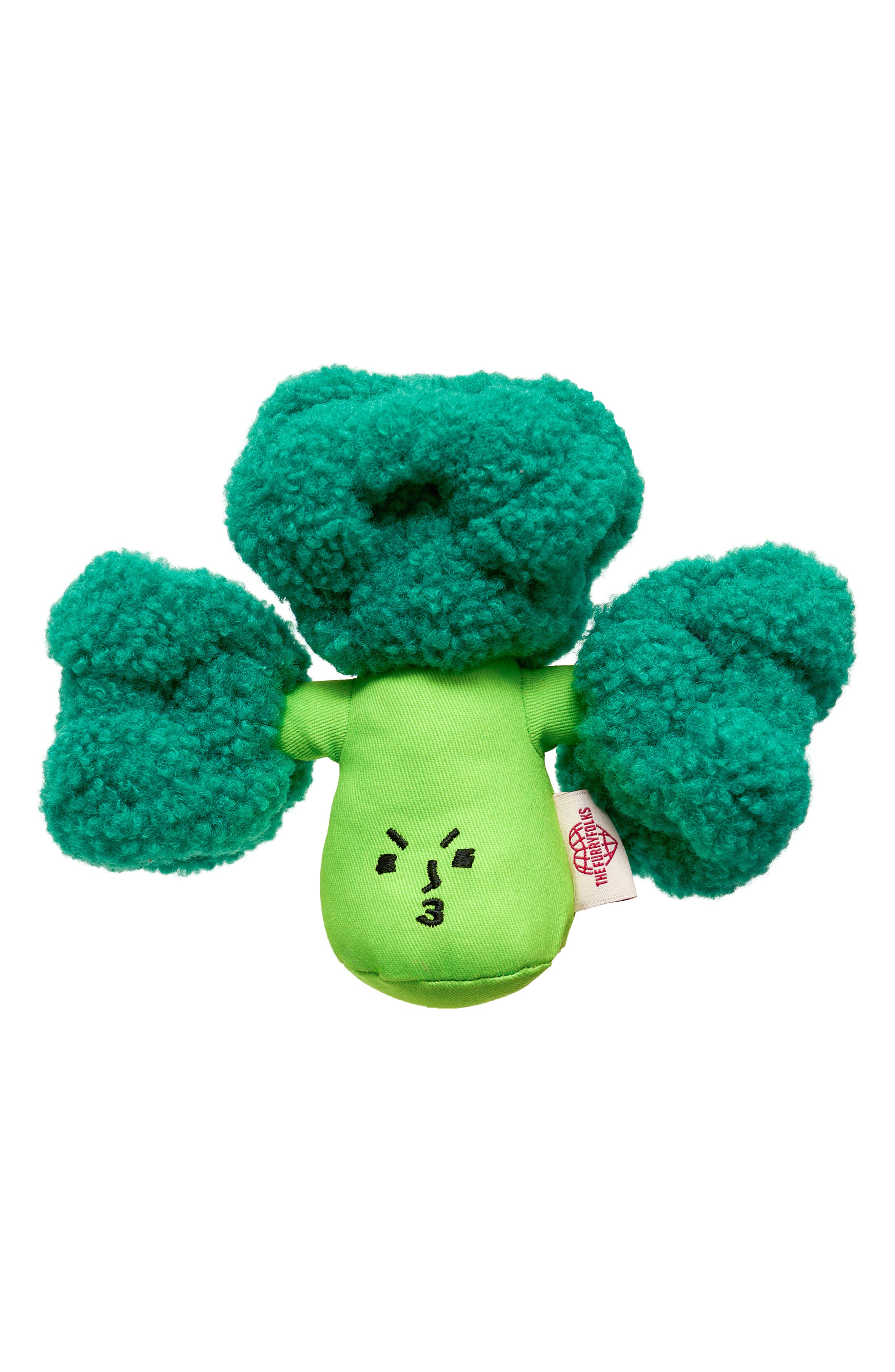 the furryfolks Broccoli Nosework Toy in Green 