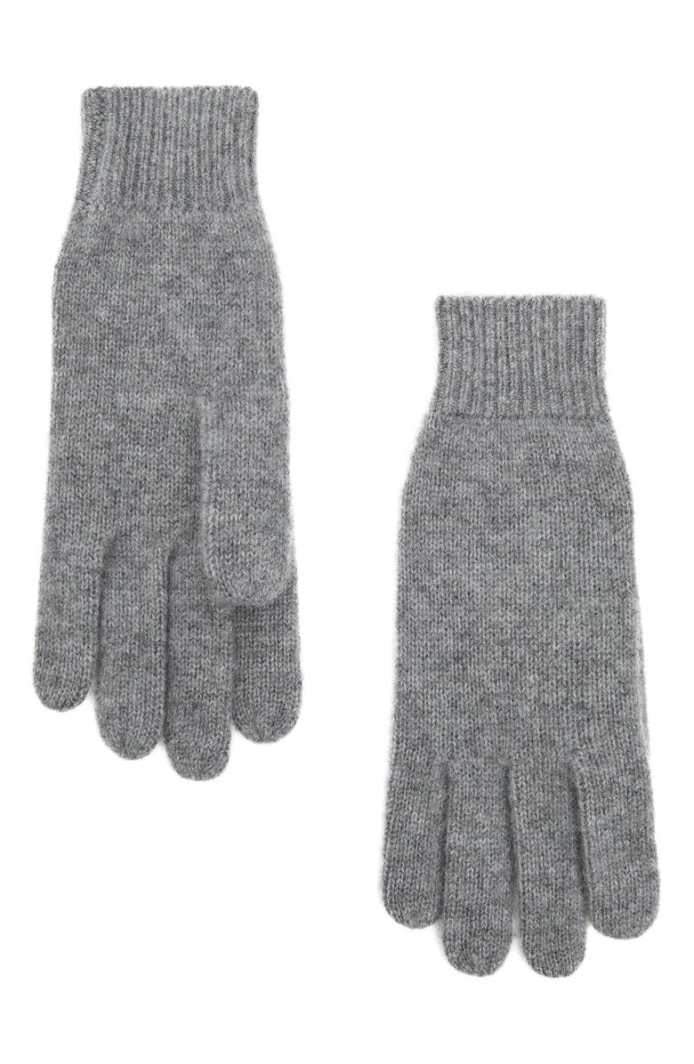 MANGO Cashmere Gloves, Main, color, 