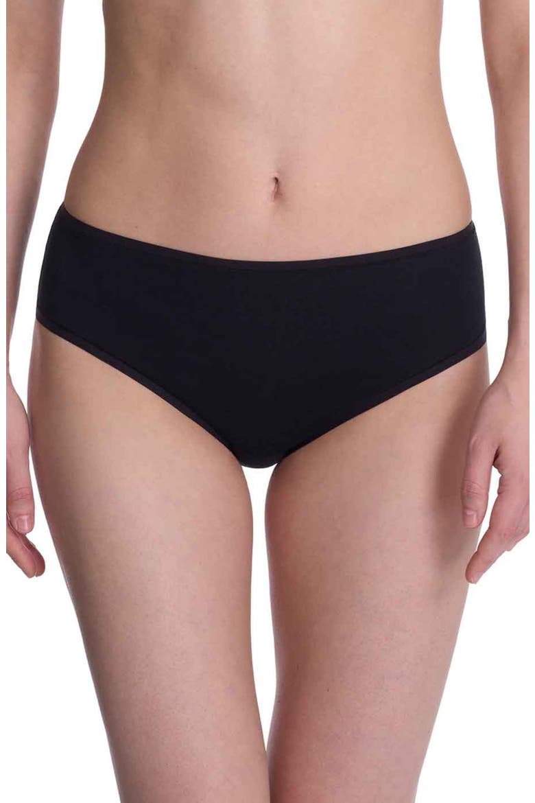 Bliss Bare Cotton Hipster 3-Pack, Alternate, color, Black