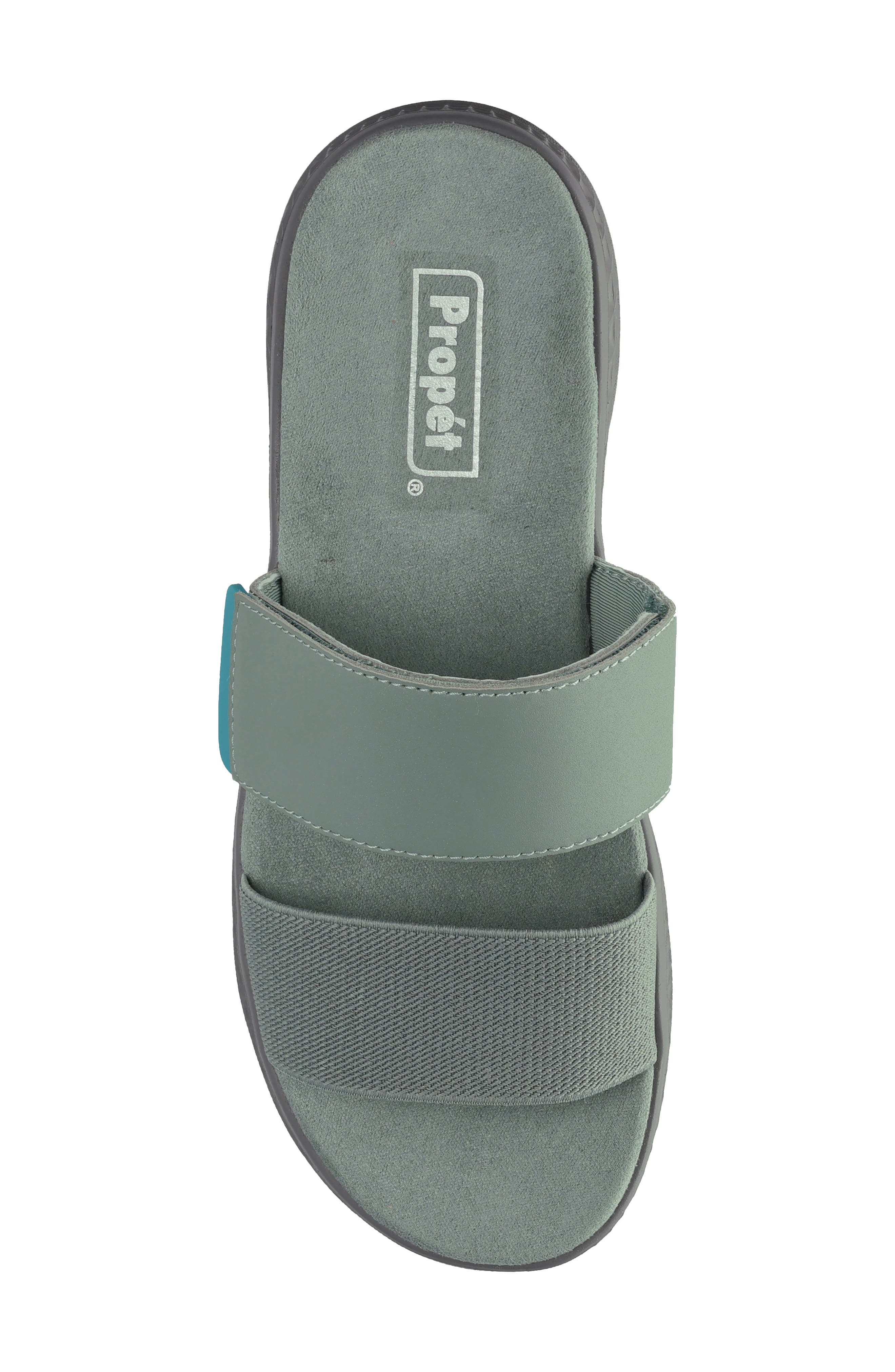 TravelActive Allegra Slide Sandal, Alternate, color, LILYPAD