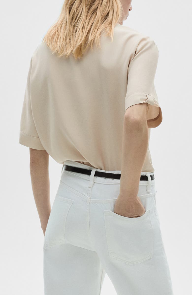 MANGO Fluid Shirt, Alternate, color,