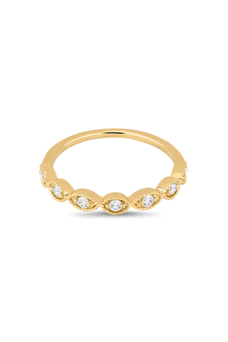 18K Gold Icon Diamond Stackable Ring (Online Trunk Show), Alternate, color, 18K YELLOW GOLD/ DIAMOND