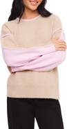 Karen Kane Colorblock Crewneck Sweater