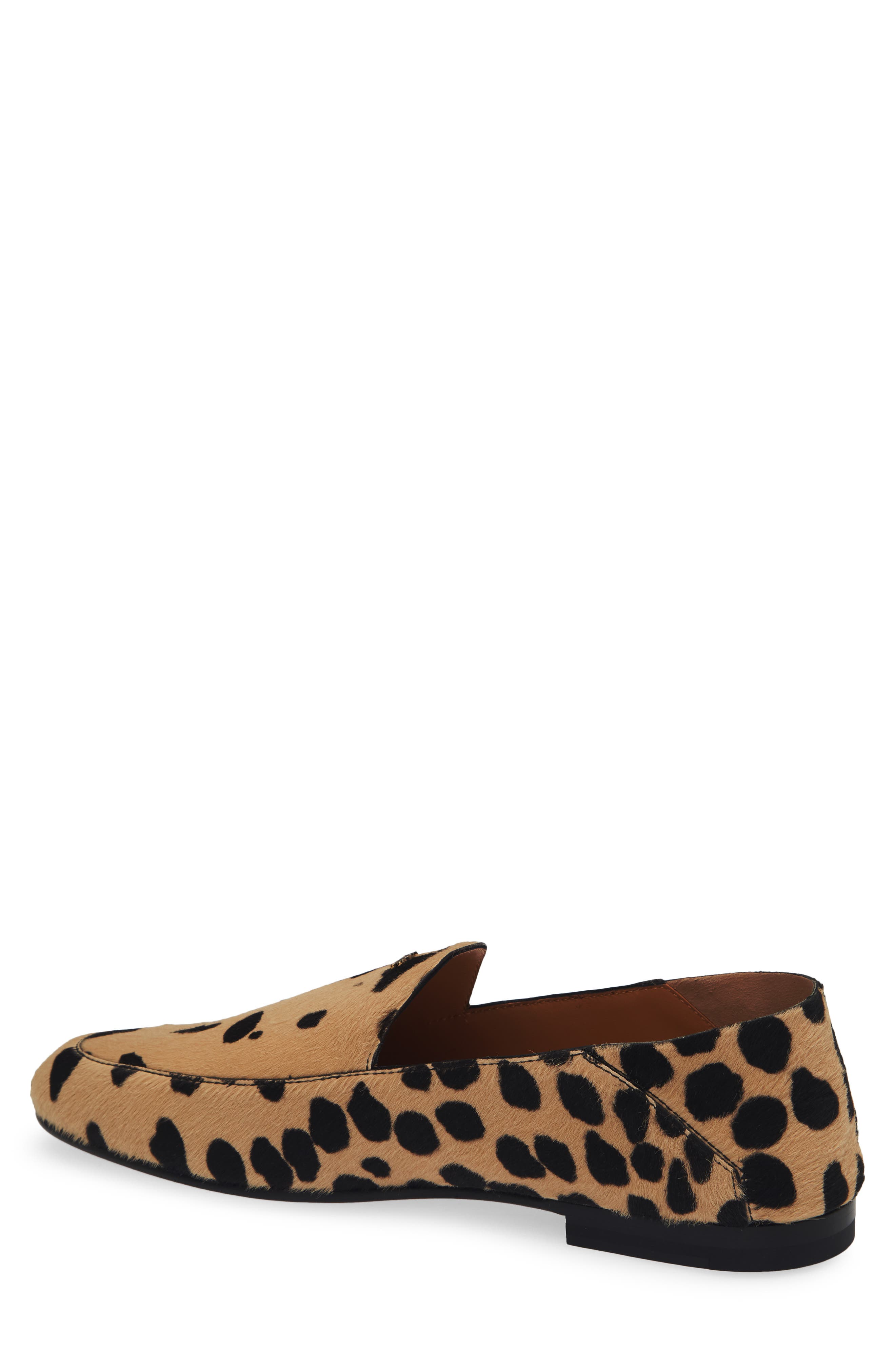 Genuine Calf Hair Mule Loafer, Alternate, color, NATURALE SCURO