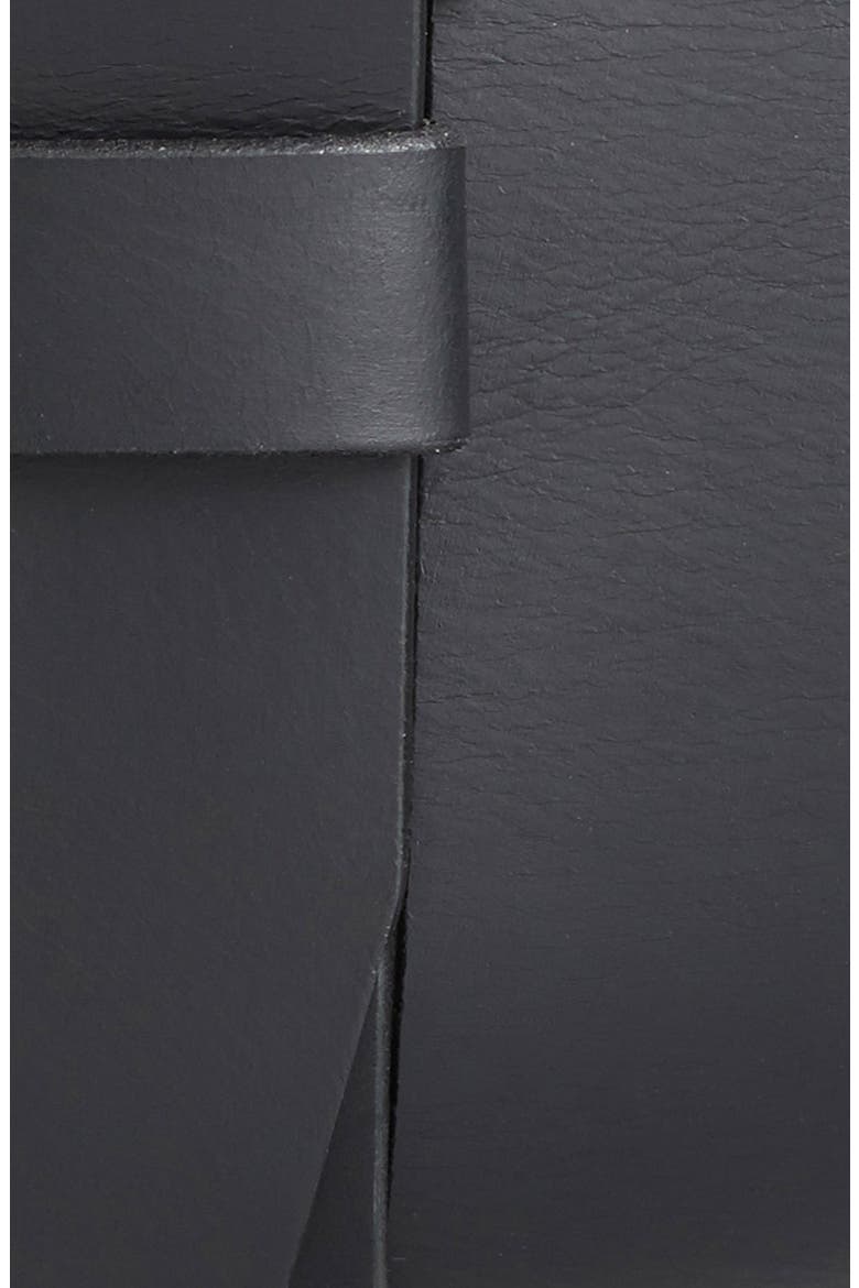 Roller Buckle Belt, Alternate, color, BLACK