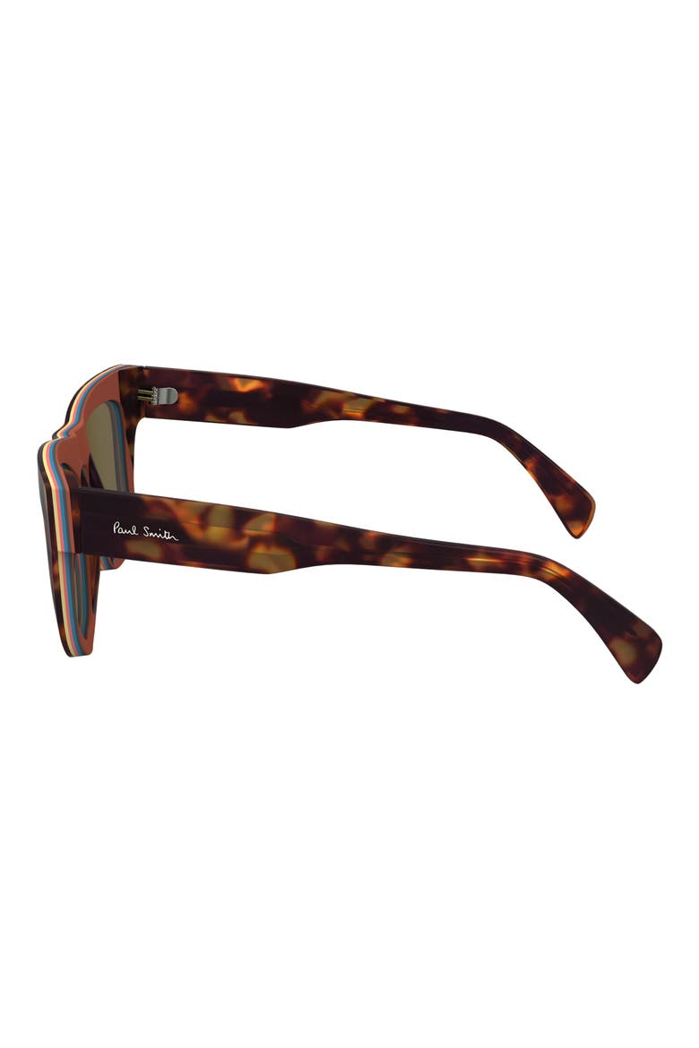 Kramer 51mm Rectangular Sunglasses, Alternate, color, HAVANA MULTI-STRIPE
