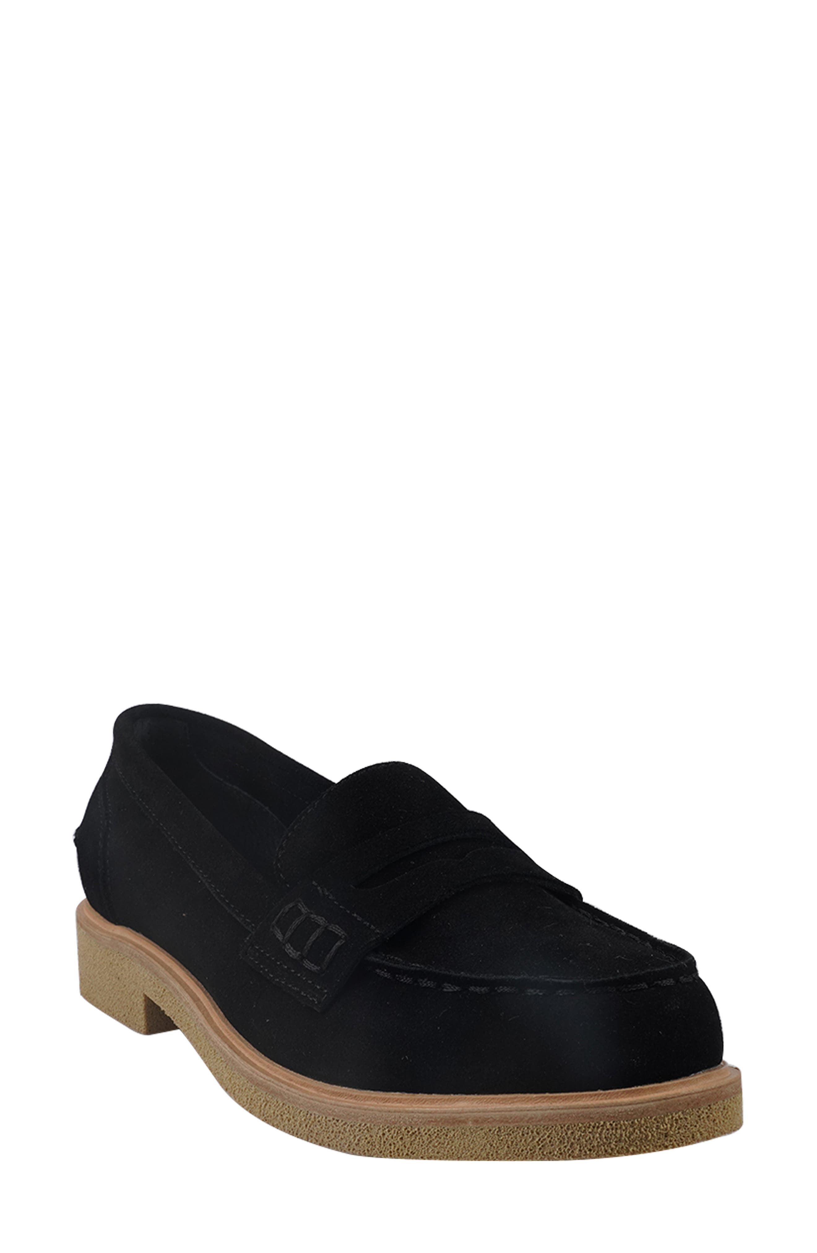 Artisan Crafted By Zigi Peachey Penny Loafer, Main, color, Black