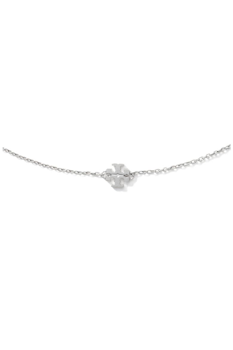 Delicate Icon Necklace, Alternate, color, TORY SILVER