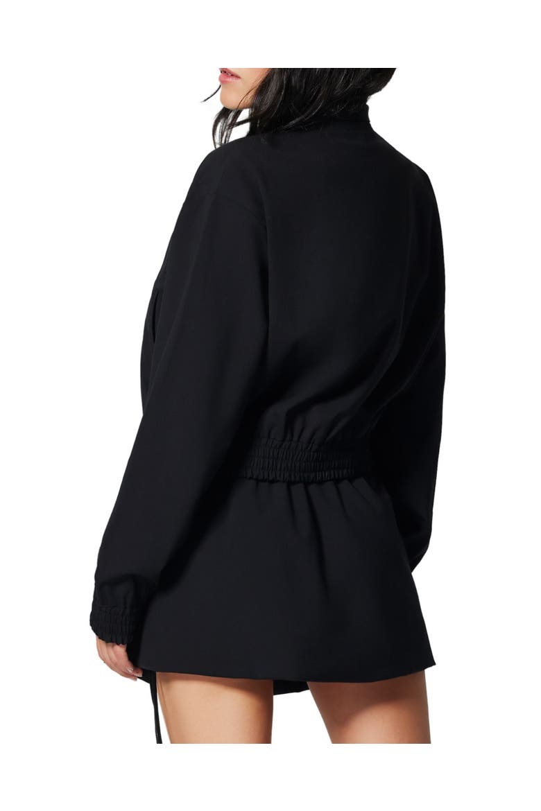 Suiting Bomber Jacket, Alternate, color, Black