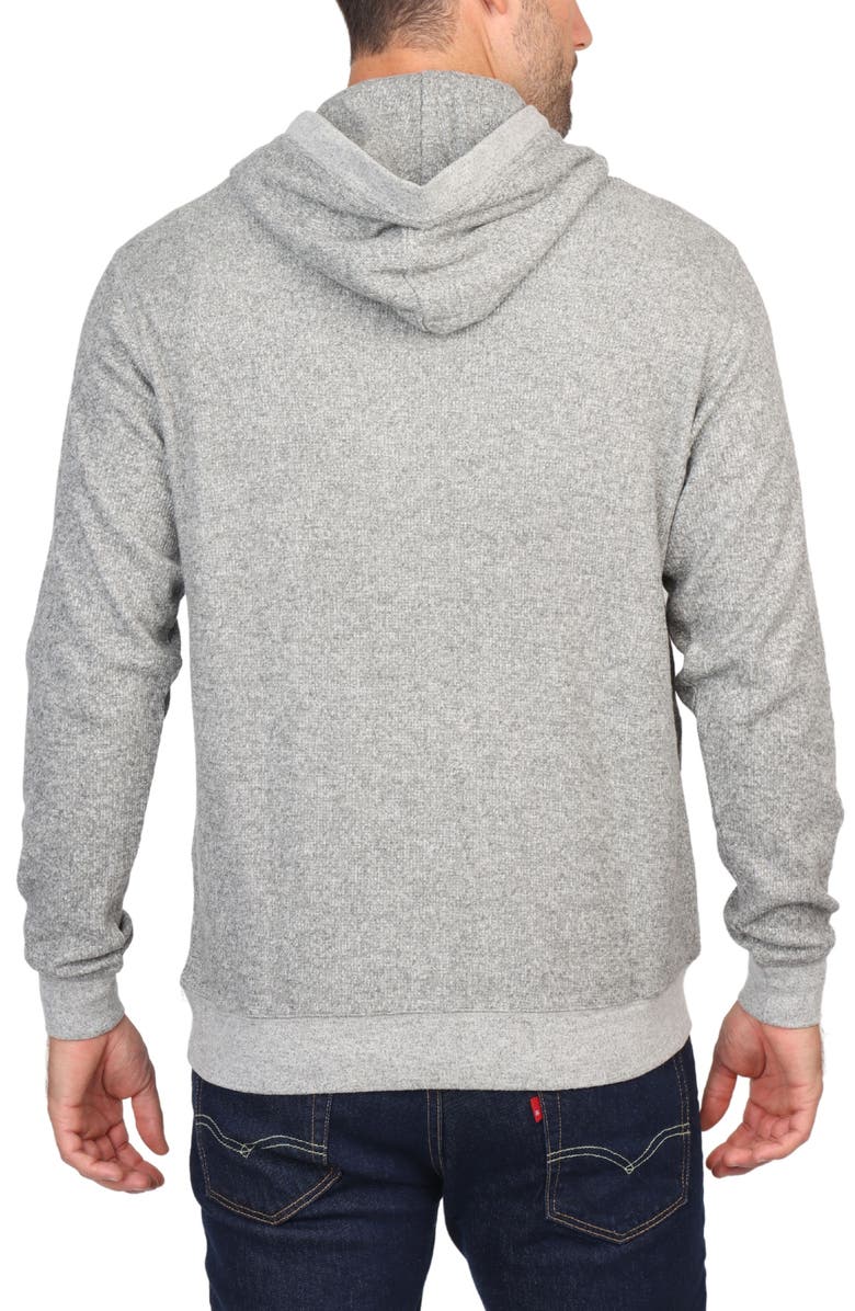 TailorByrd Cozy Knit Hoodie, Alternate, color, Grey Heather