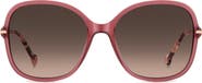 Carolina Herrera 58mm Gradient Square Sunglasses