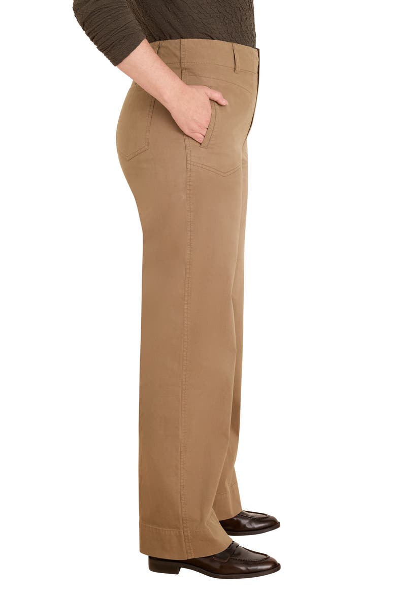 Highland Angled Pocket Wide Leg Pants, Alternate, color, OAK