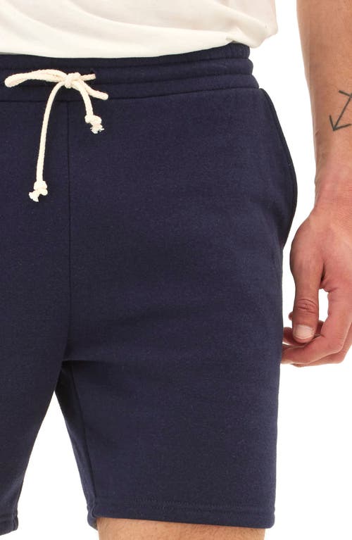 Threads 4 Thought Garrett Drawstring Fleece Shorts In Stargazer