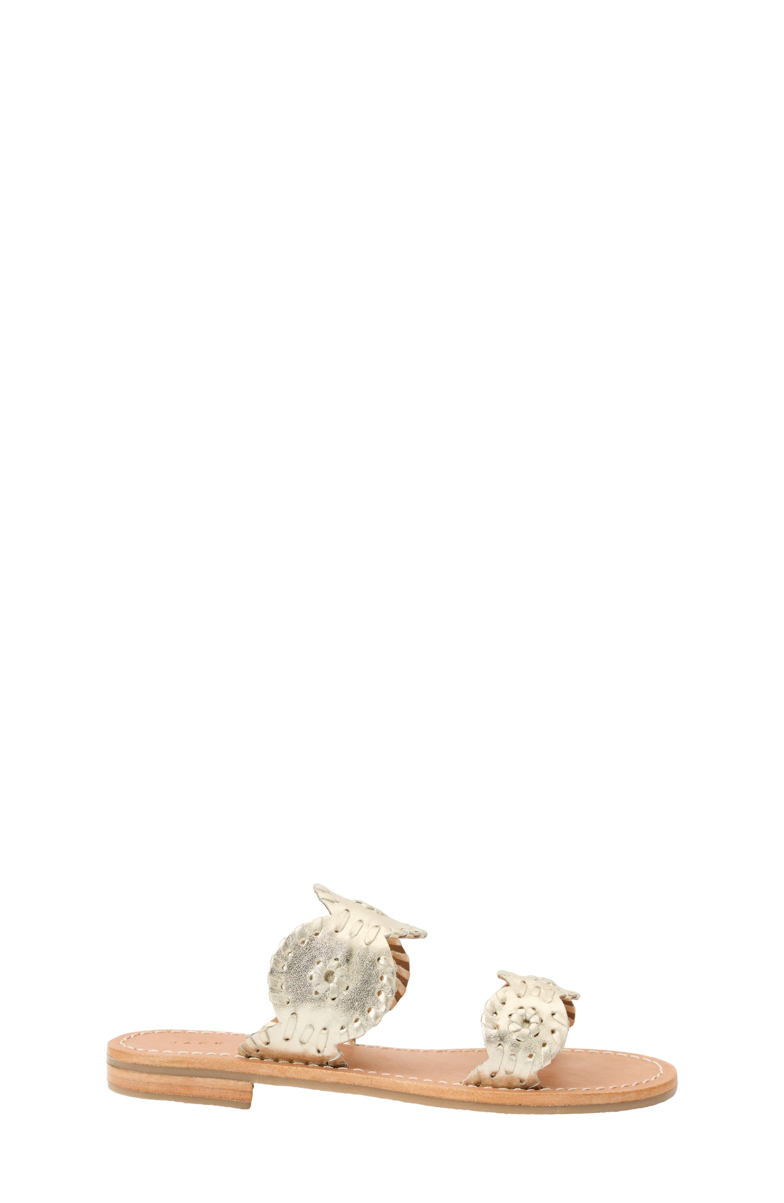Kids' Lauren Sandal, Alternate, color, PLATINUM