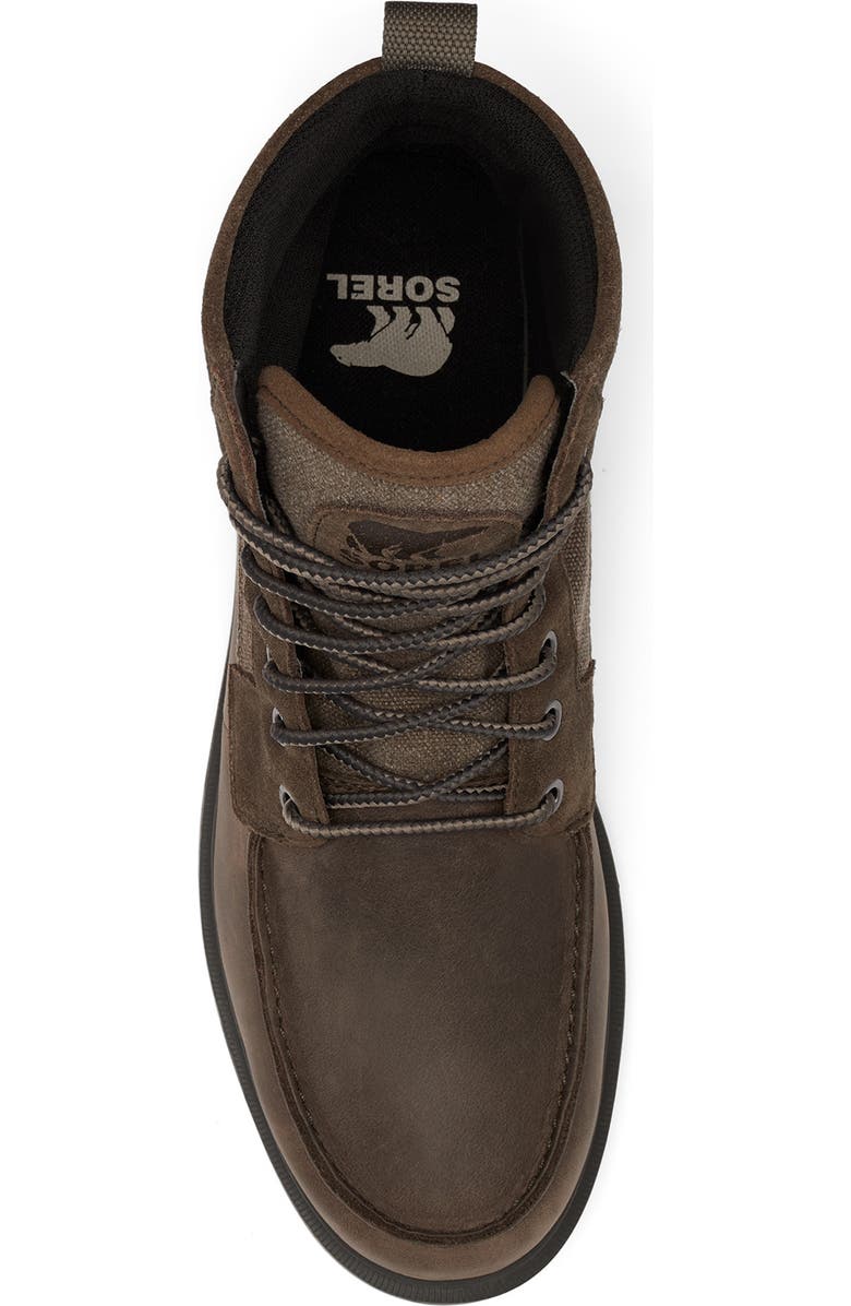 SOREL Carson Moc Waterproof Boot, Alternate, color, Major/ Wet Sand