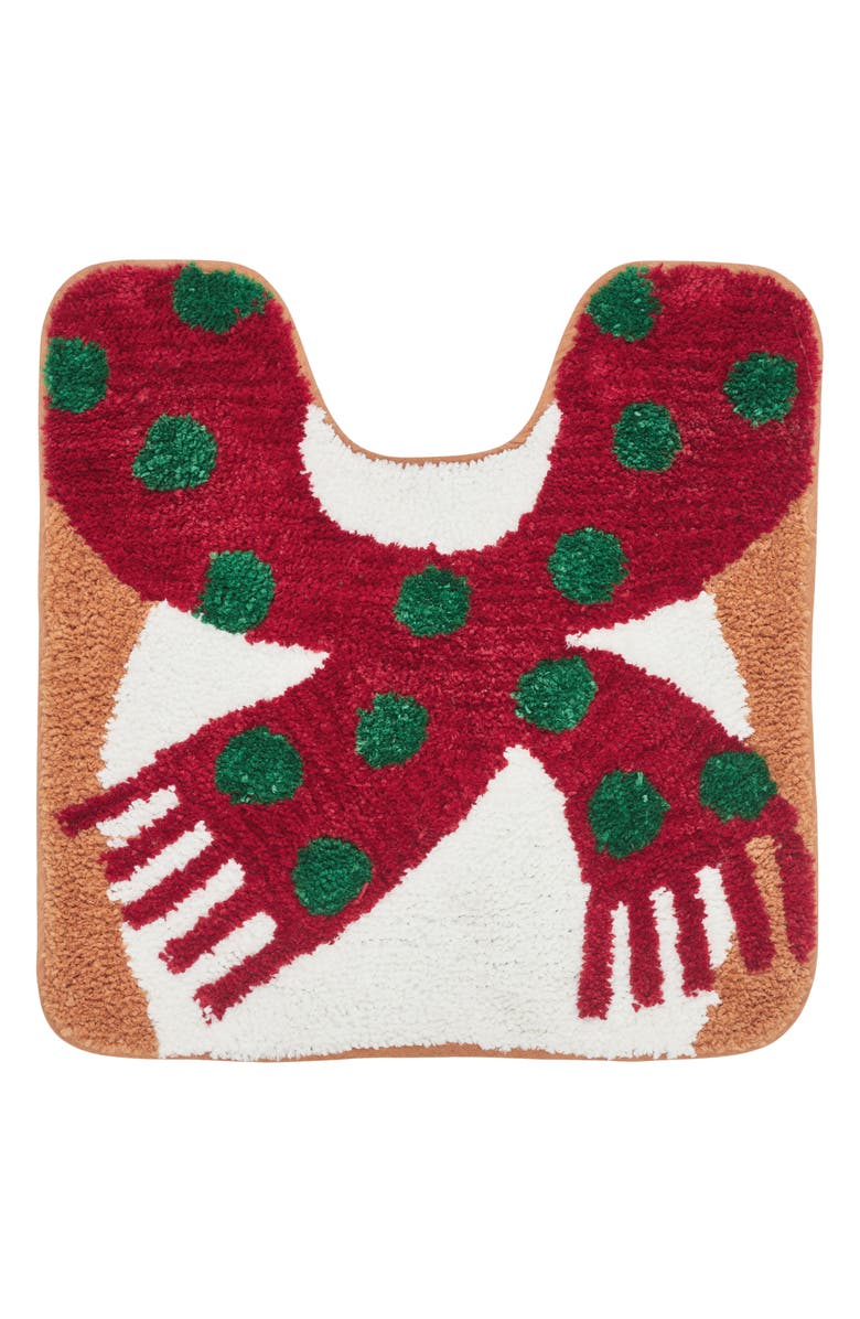 VCNY HOME Reindeer Holiday 2-Piece Set Bath Mat, Alternate, color,