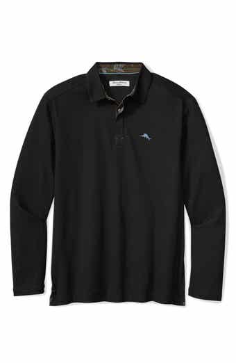 Vintage Vines Long Sleeve Five O'Clock IslandZone® Piqué Polo