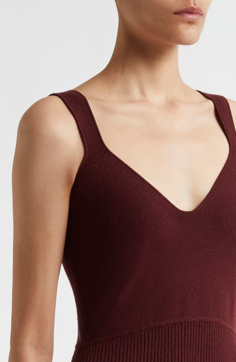 Ulla Johnson Zariah Shimmer Sleeveless Maxi Dress, Alternate, color, Amaranthus