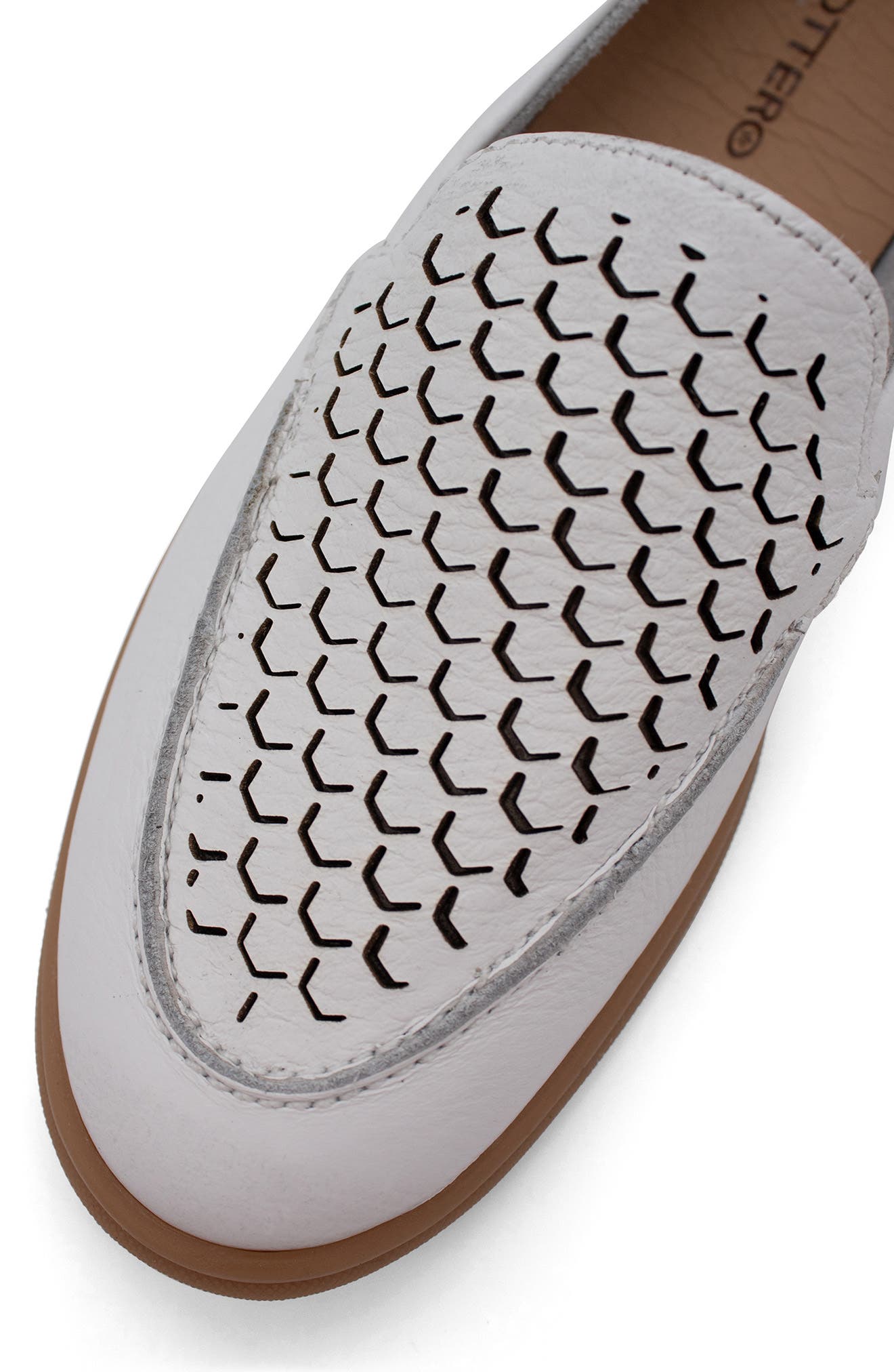 360828 X Botgiorgia Loafer Mule, Alternate, color, WHITE