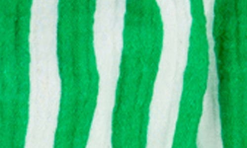 Miki Miette Isla Stripe Cotton Gauze Bubble Bodysuit